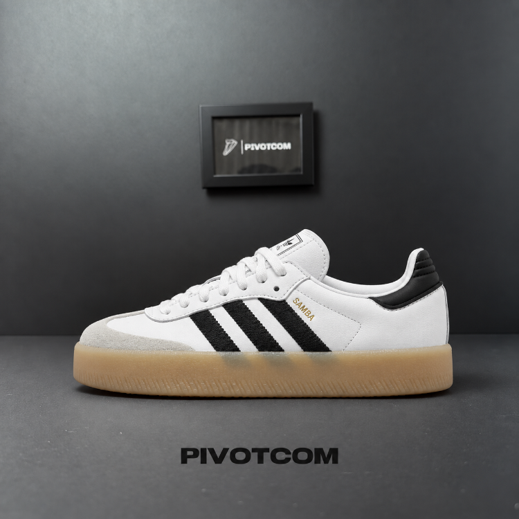 Adidas Sambae White “Black Gum“