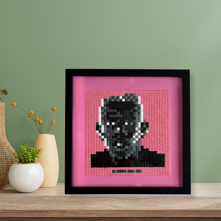 Tyler, The Creator – IGOR Perler Boncuk Tablo (Çerçeveli, 20x20 cm)