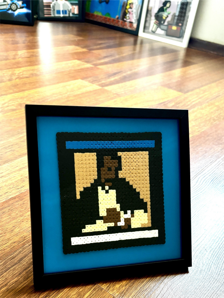 Drake - More Life Albüm Kapağı – Hama Boncuk Çerçeveli Tablo (20x20 cm)