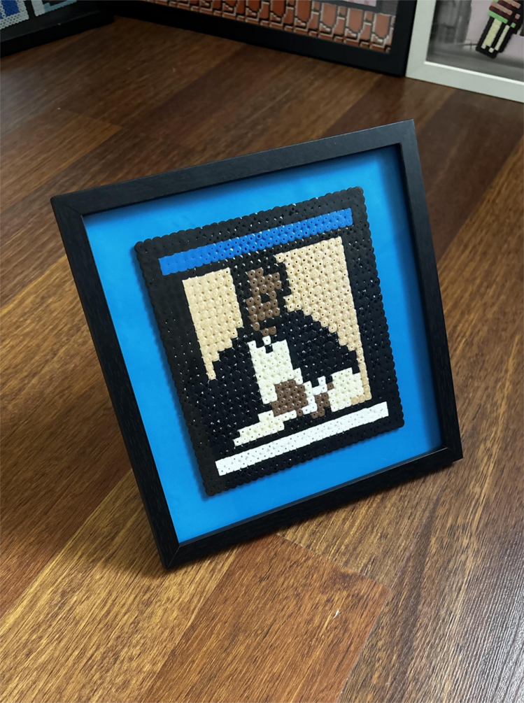 Drake - More Life Albüm Kapağı – Hama Boncuk Çerçeveli Tablo (20x20 cm)