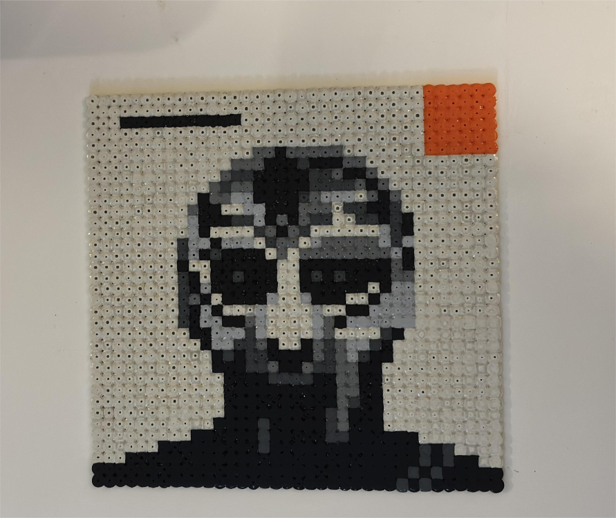 MF DOOM – Madvillainy | El Yapımı Hama Boncuğu Pixel Art