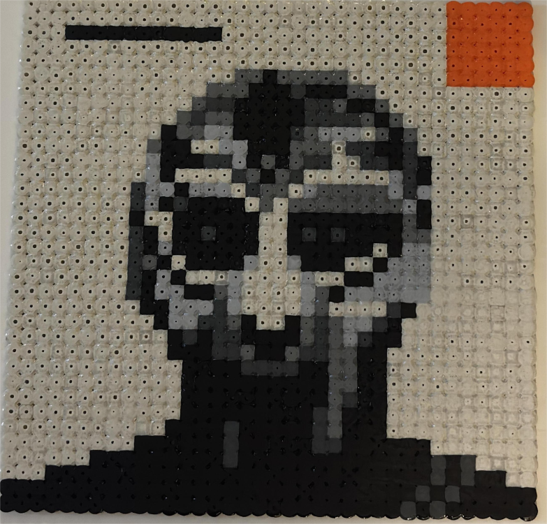 MF DOOM – Madvillainy | El Yapımı Hama Boncuğu Pixel Art