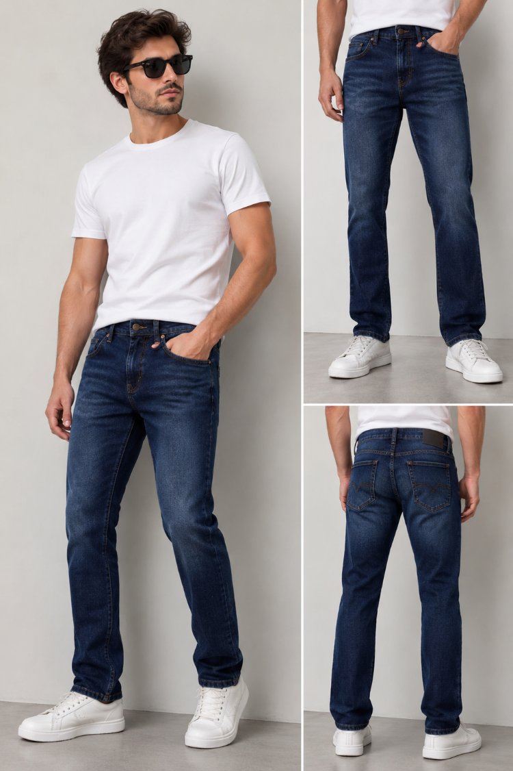 RİVER İSLAND ERKEK KOT PANTOLON