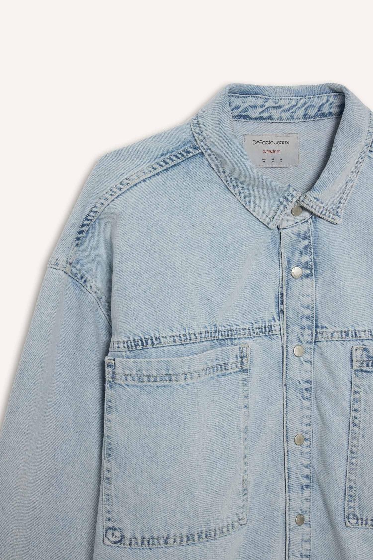ERKEK  DENIM GÖMLEK