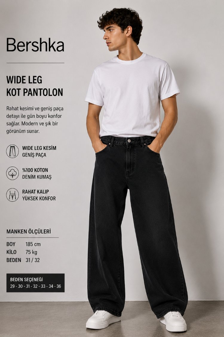UNISEX WIDE LEG BAGY 333
