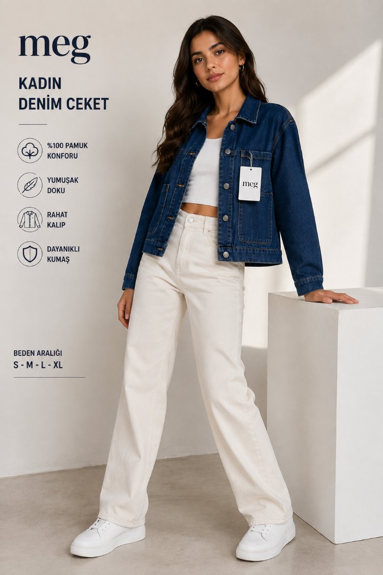 MEG DENIM CEKET