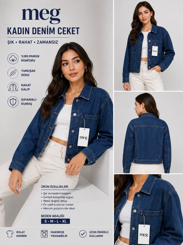 MEG DENIM CEKET