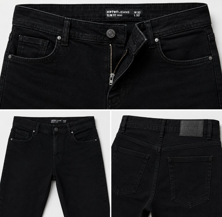 Pamuklu Normal Bel Slim Fit Jean Pantolon - Brad Jean

