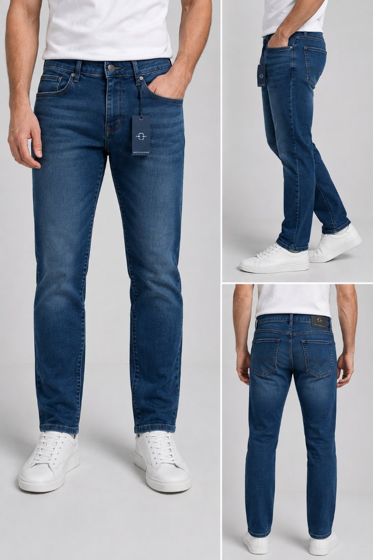 BACK&BOND ERKEK KOT PANTOLON – SLIM FIT
