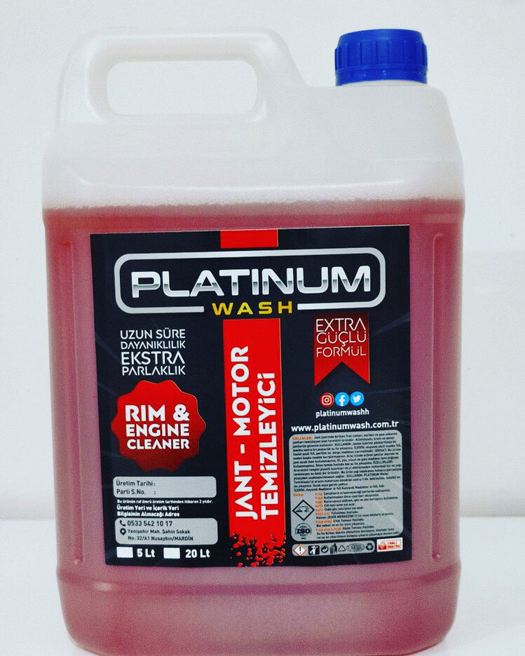 PLATİNUM WASH GOLD SERİSİ JANT-MOTOR TEMİZLEYİCİ AZ KONSANTRE