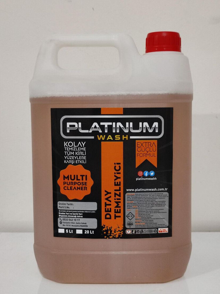 PLATİNUM WASH GOLD SERİSİ DETAY TEMİZLEYİCİ AZ KONSANTRE