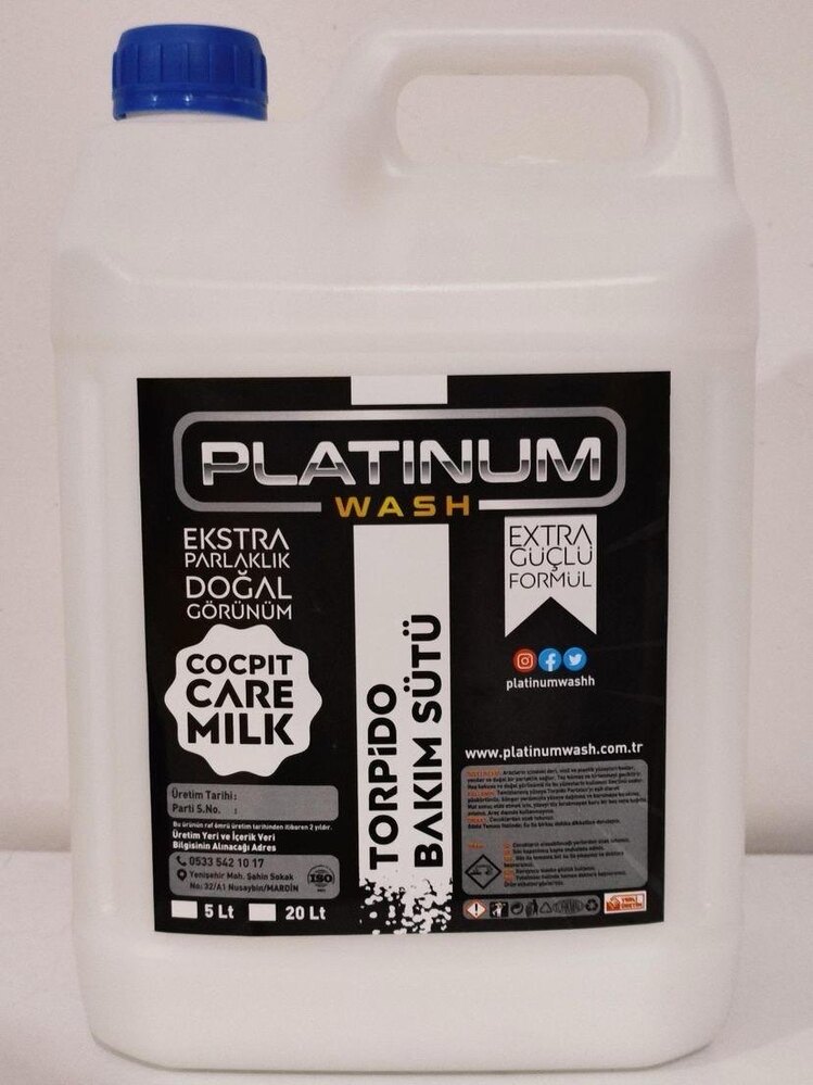 PLATİNUM WASH GOLD SERİSİ TORPİDO BAKIM SÜTÜ
