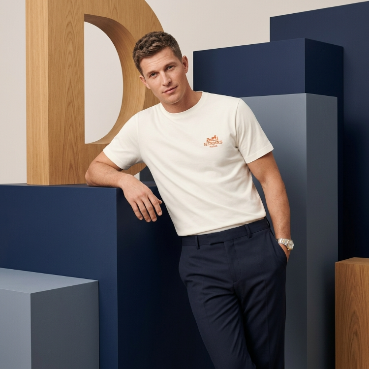 HR Paris Logo Nakışlı Premium T-Shirt