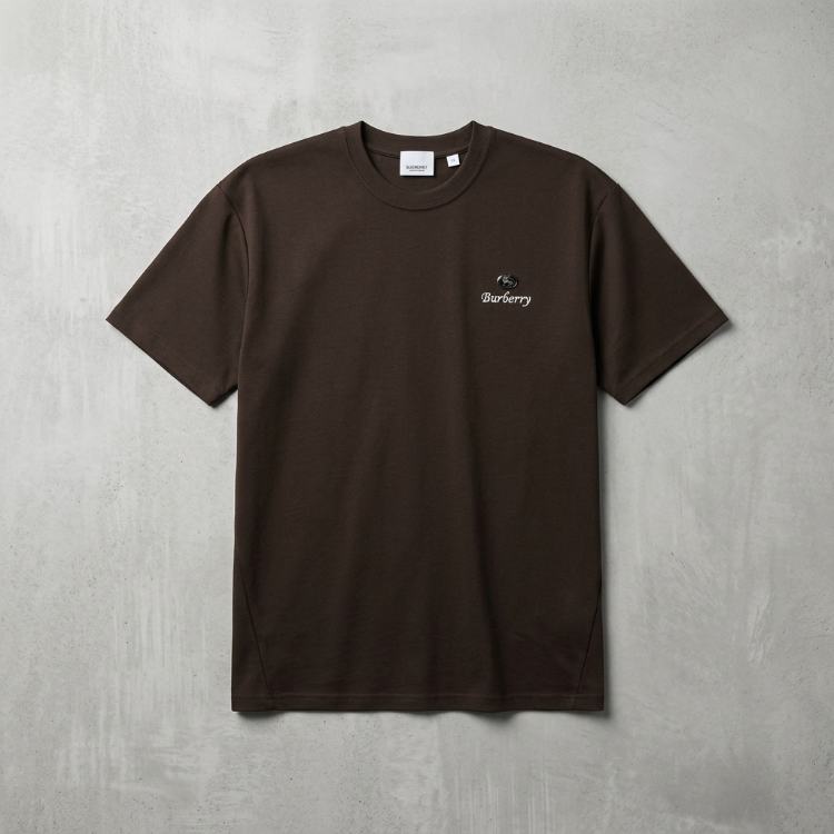 BR Metal Logolu Premium Oysho Kumaş T-Shirt