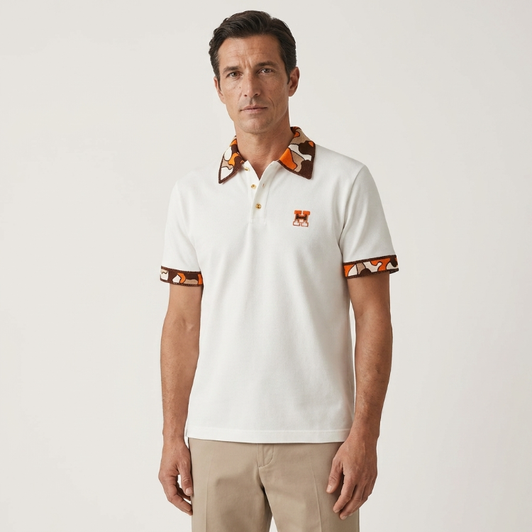 HR Nakış Logolu Kalın Pike Kumaş Premium Polo T-Shirt