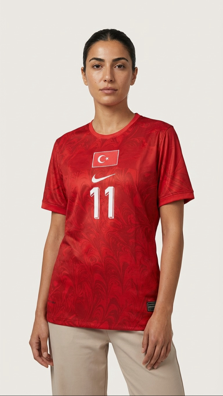 TÜRKİYE MİLLİ FORMASI KENAN YILDIZ YETİŞKİN VE ÇOCUK (UYGUN KALİTELİ)