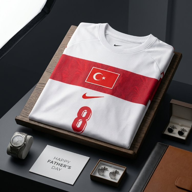 Arda Güler 8 Türkiye Beyaz Milli Forma  (Üst Kalite)