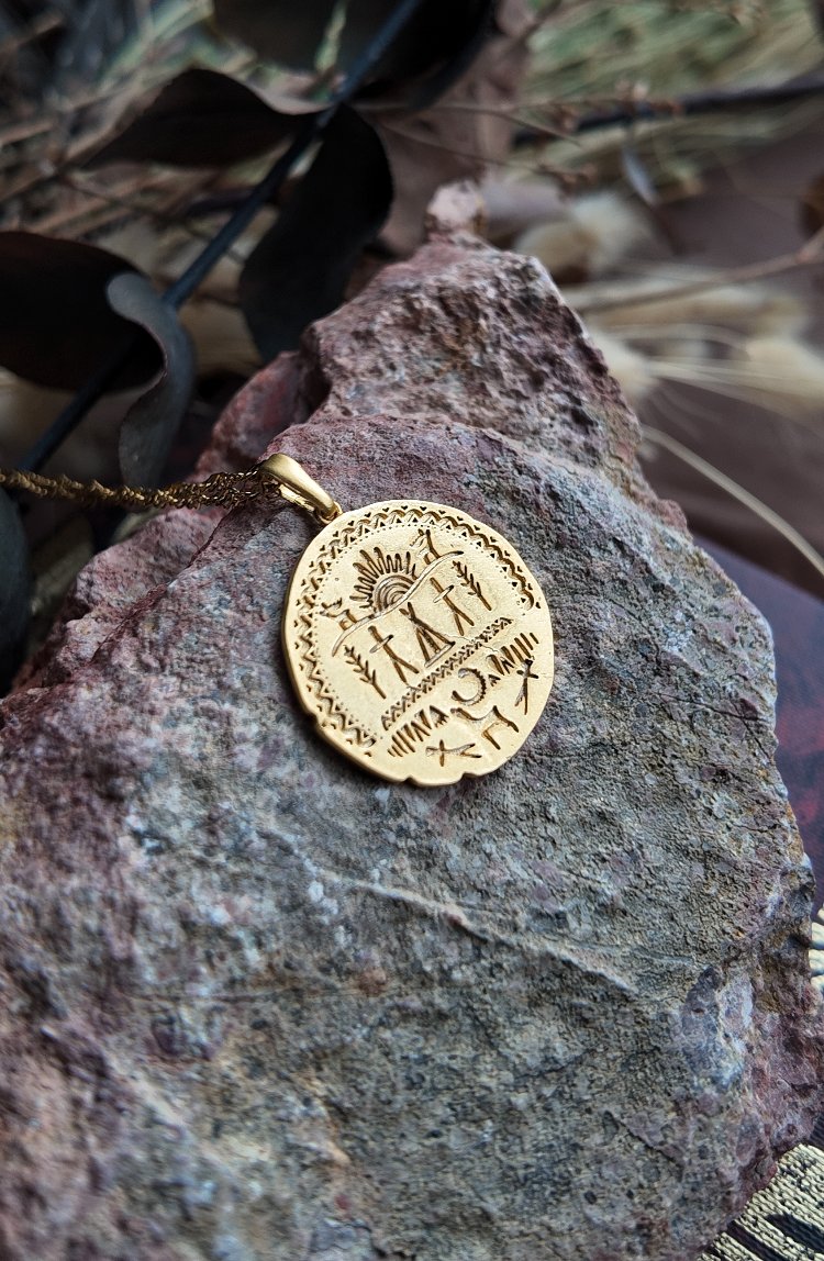 Şaman Kolye Gold
