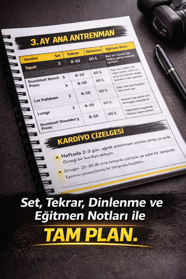 35+ Kadın Fitness Başlangıç Rehberi ve Antrenman Programı