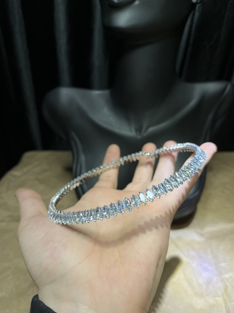 Coker Silver Damla Kolye