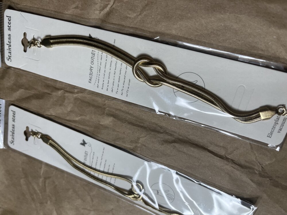Golden renk bileklik 