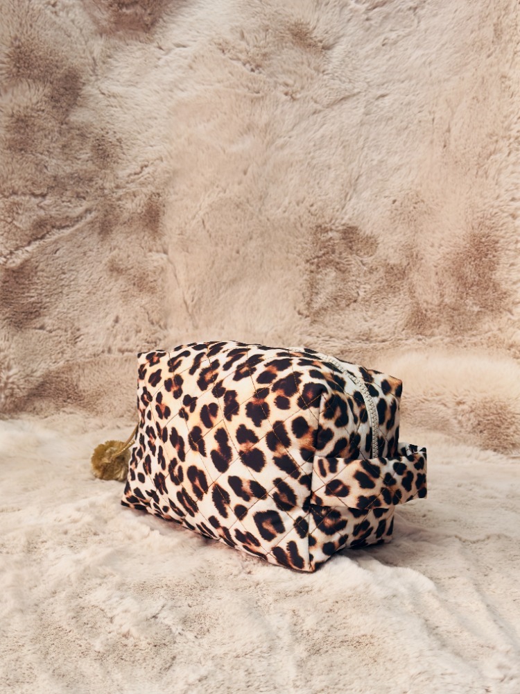 Pomélie Classic Büyük Boy – Kapitone Leopar