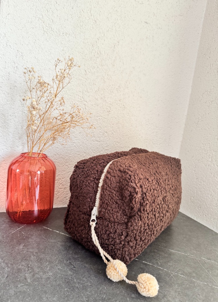 Pomélie Classic Büyük Boy – Kahve Teddy