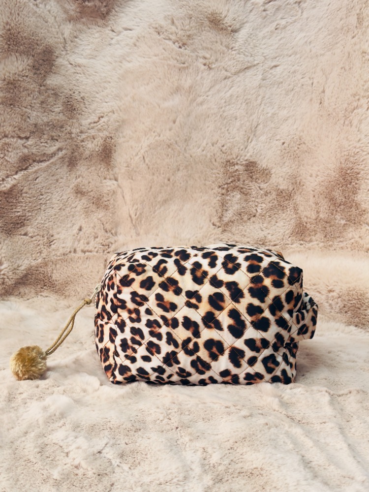 Pomélie Classic Büyük Boy – Kapitone Leopar