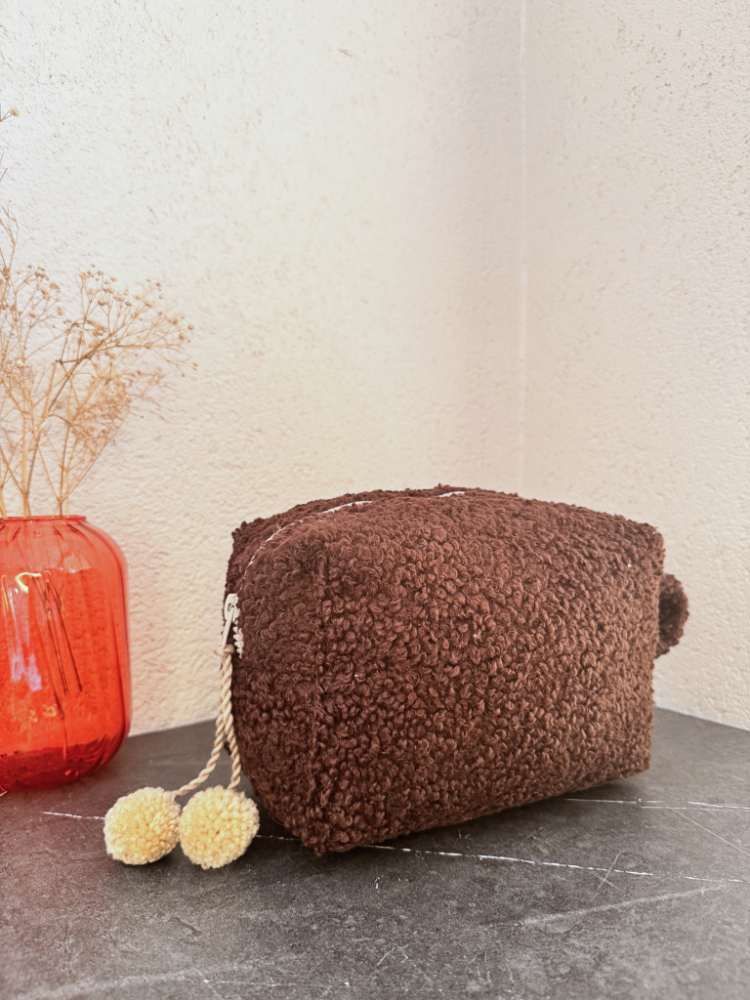 Pomélie Classic Orta Boy – Kahve Teddy