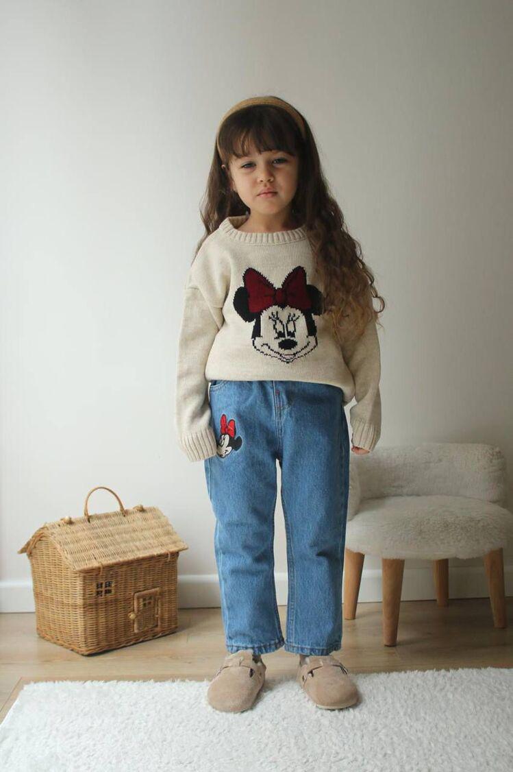 KIZ ÇOCUK TRİKO PANTOLONLU 2Lİ TAKIM