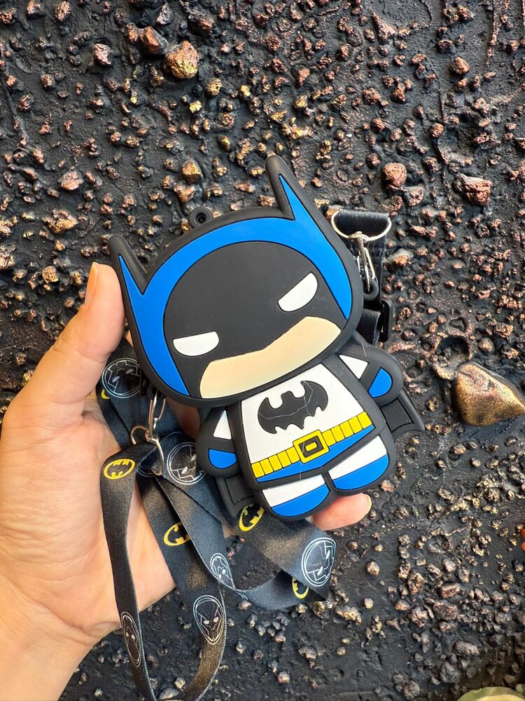 ERKEK ÇOCUK BATMAN SİLİKON ÇANTA