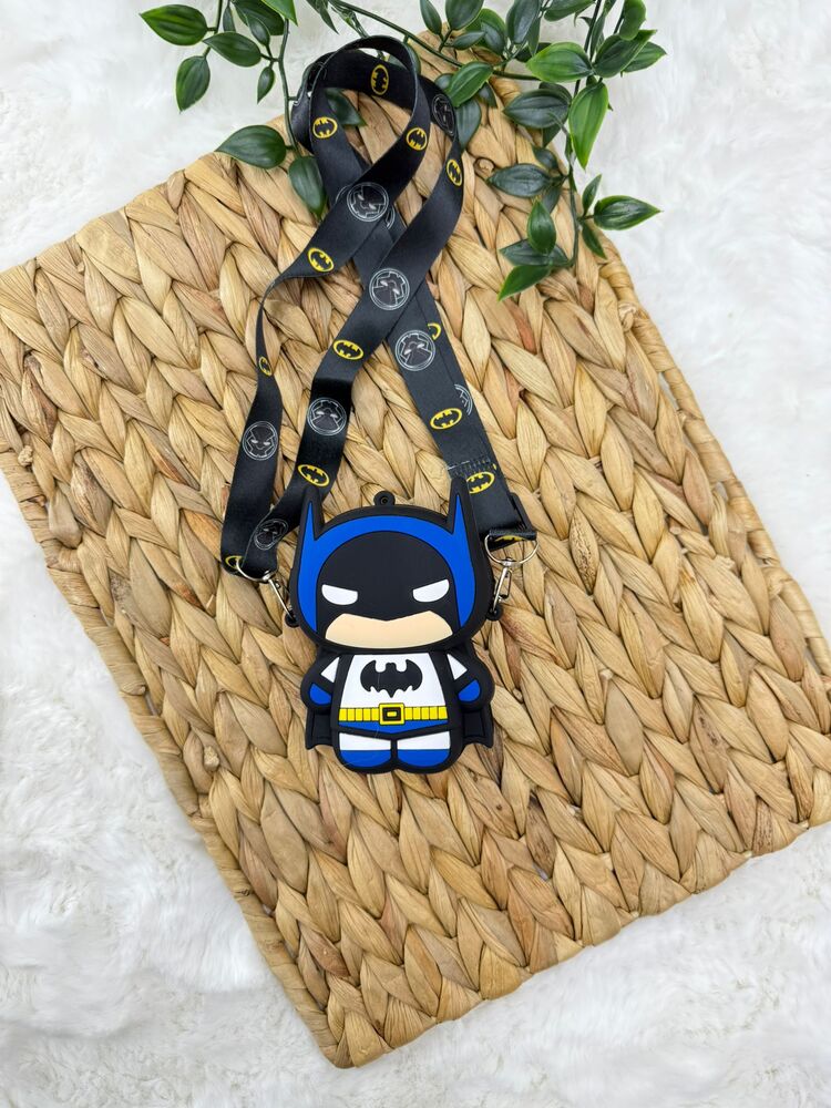 ERKEK ÇOCUK BATMAN SİLİKON ÇANTA