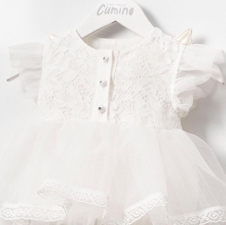 Kız Bebek Melek Kanatlı Elbise
