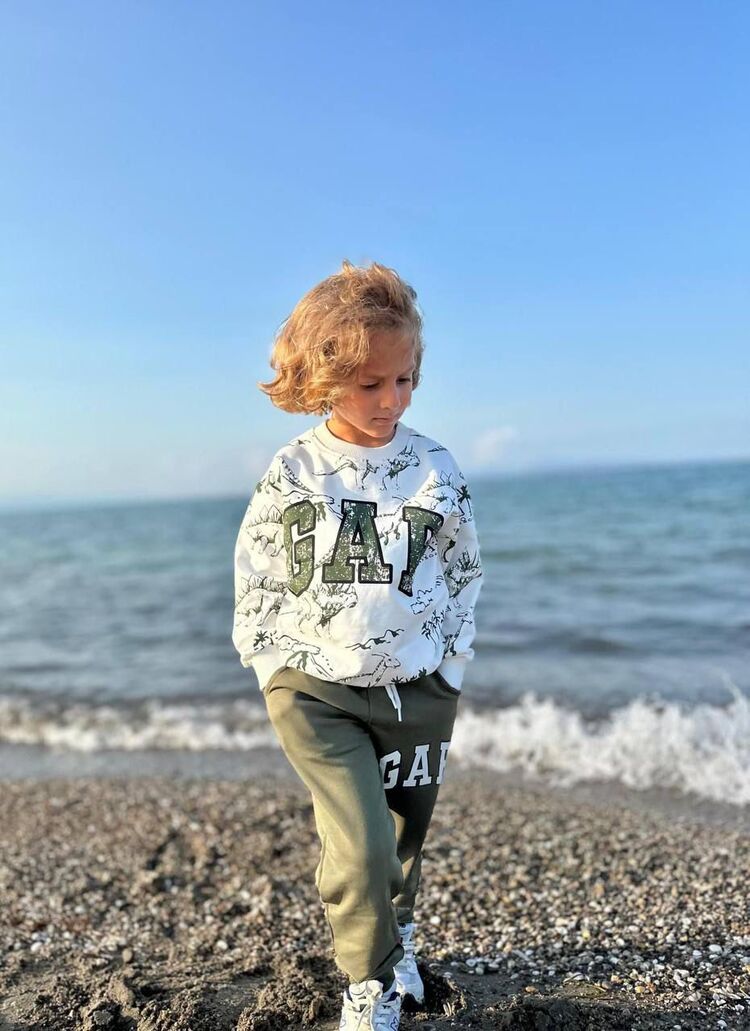 ERKEK ÇOCUK PAMUKLU 2'Lİ TAKIM ALT - ÜST TAKIM EŞOFMAN TAKIMI