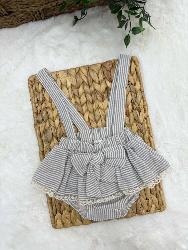 KIZ BEBEK PAMUKLU ROMPER TULUM