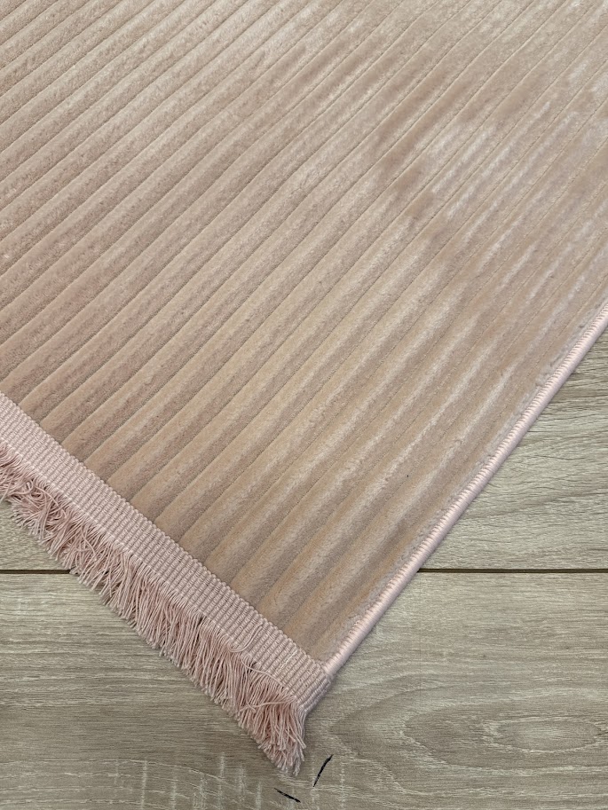 Puffy Peluş Pamuk Dokuma Taban Line Serisi 4 Metre Kare