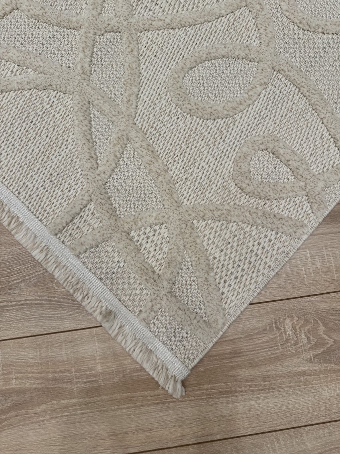 Focus Serisi Renkli Kalın Modern Makine Halısı 4 metre kare