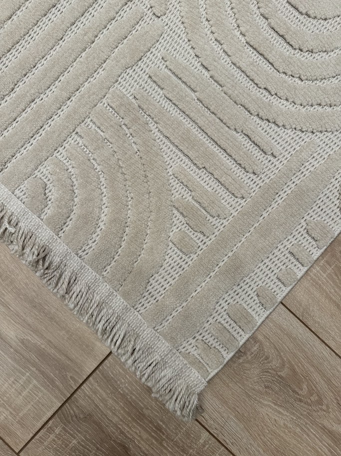 Tokyo Serisi Renkli Kalın Modern Makine Halısı 4 metre kare 