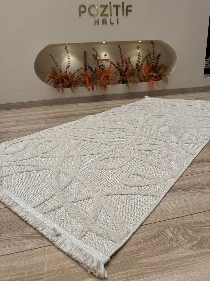 Focus Serisi Renkli Kalın Modern Makine Halısı 4 metre kare