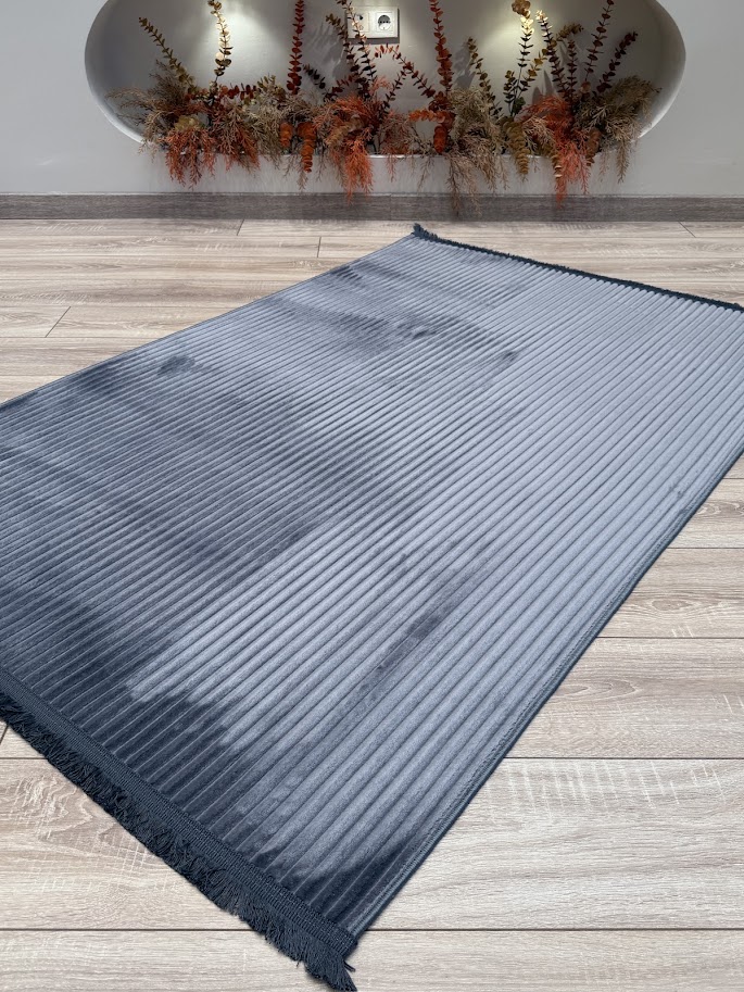 Puffy Peluş Pamuk Dokuma Taban Line Serisi 4 Metre Kare