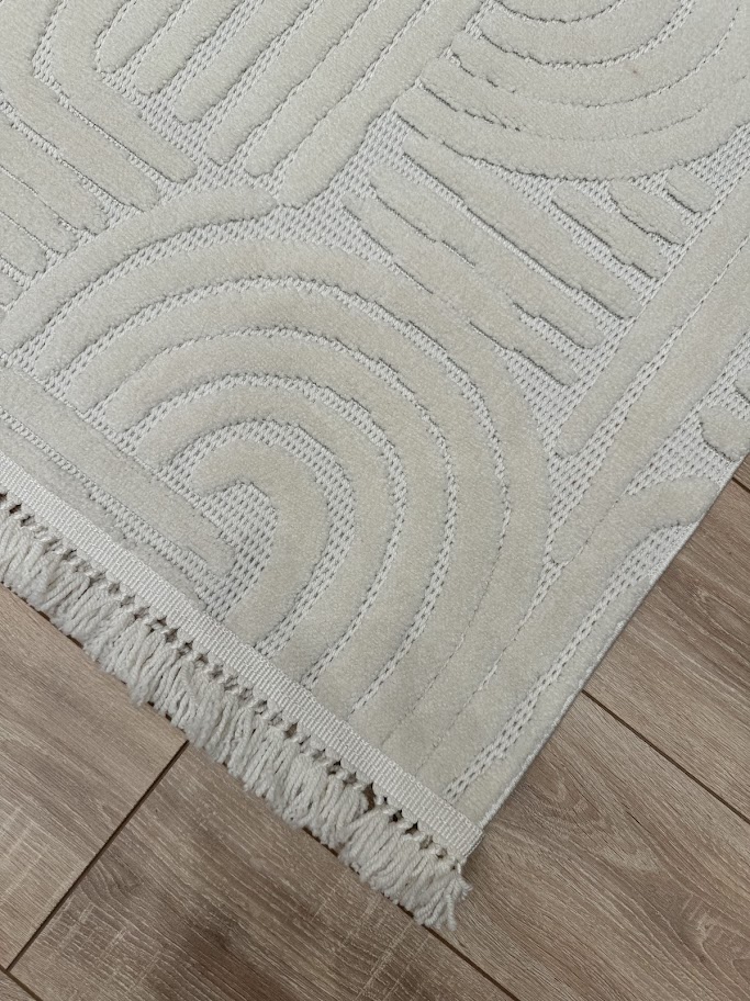 Tokyo Serisi Renkli Kalın Modern Makine Halısı 4 metre kare 