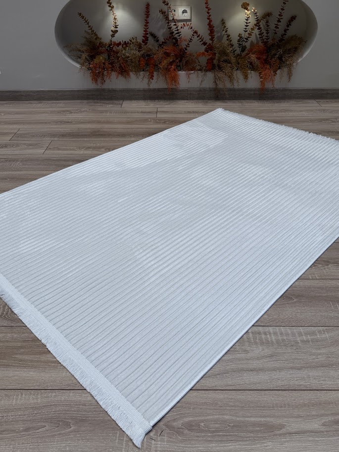 Puffy Peluş Pamuk Dokuma Taban Line Serisi 4 Metre Kare