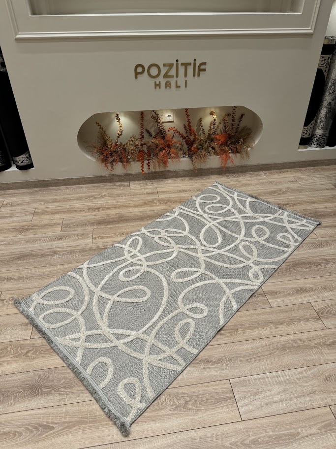 Focus Serisi Renkli Kalın Modern Makine Halısı 4 metre kare 