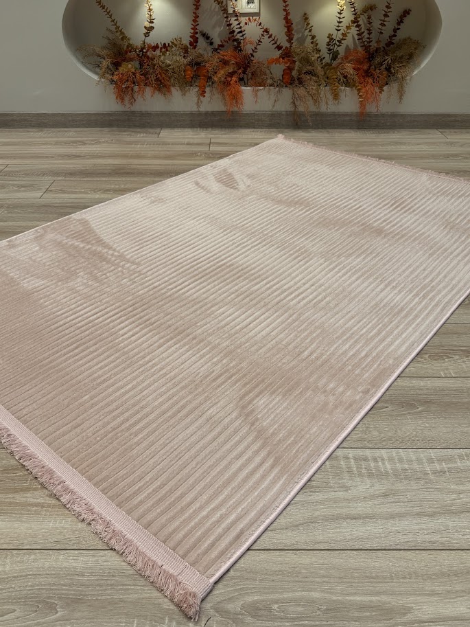 Puffy Peluş Pamuk Dokuma Taban Line Serisi 4 Metre Kare