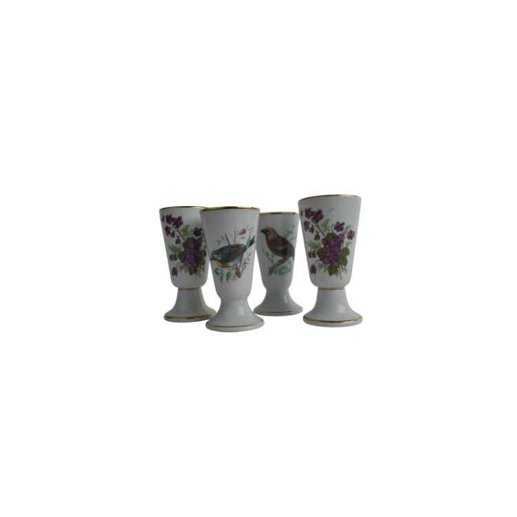 Alman Porseleni Ayaklı Vazo – W1764 Germany – Koleksiyonluk – Vintage