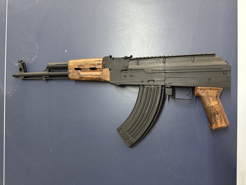 Eskitme AK-47 Modeli hareketsiz