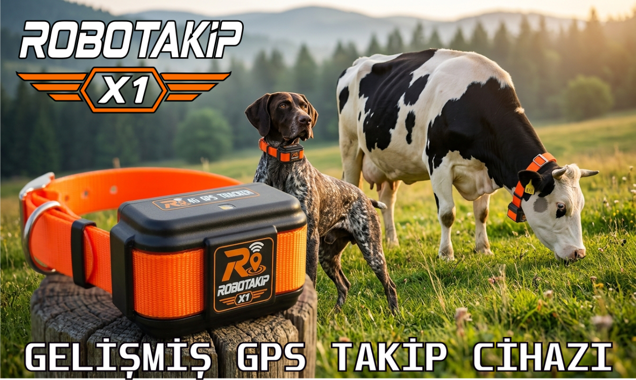 ROBOTAKİP X1 KÖPEK VE HAYVAN TAKİP CİHAZI