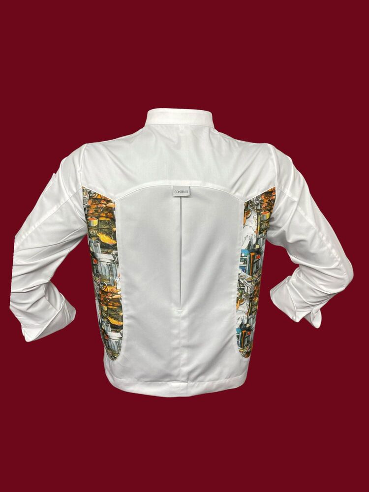W-CHEFS  PAMUKLU DELUXE V YAKA FRANSIZ MODEL BLAZER ŞEF CEKETİ