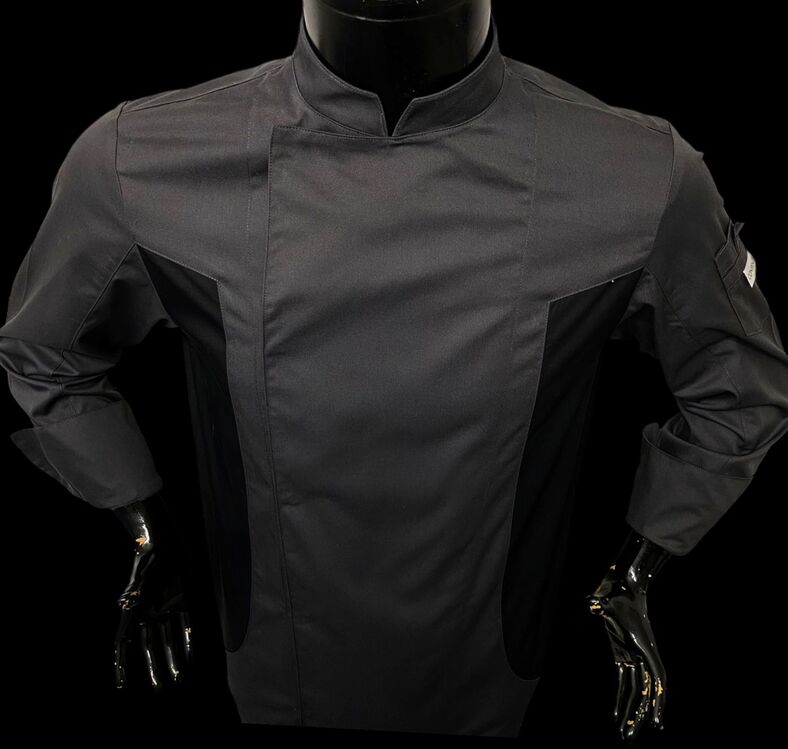 G-BLACK PAMUKLU DELUXE V YAKA FRANSIZ MODEL BLAZER ŞEF CEKETİ