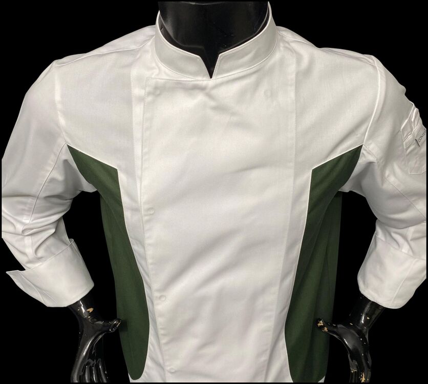 W-BENETTON PAMUKLU DELUXE V YAKA FRANSIZ MODEL BLAZER ŞEF CEKETİ